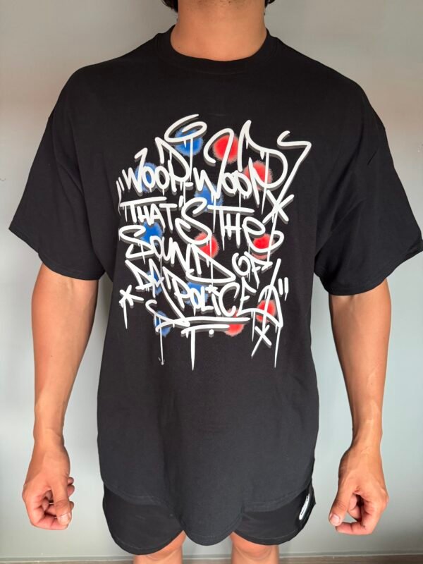 Camiseta Negra "Sound of Da Police" - Imagen 2