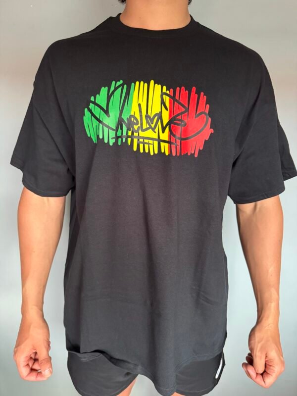 Camiseta Negra "One Love" - Imagen 2