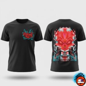 Camiseta Negra "Microphone Check"