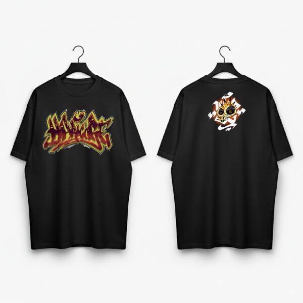 Camiseta Negra "Hardcore"
