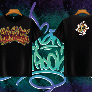 Camiseta Negra "Hardcore"
