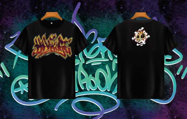 Camiseta Negra "Hardcore"