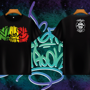 Camiseta Negra "One Love"