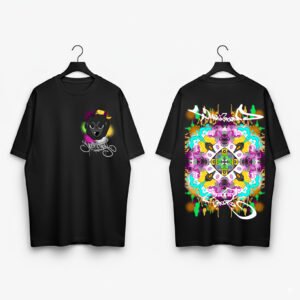 Camiseta Negra "Oveja Caps"