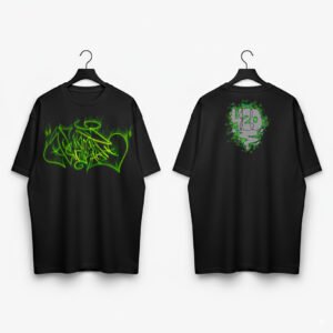 Camiseta Negra "Ganjah Smokah"