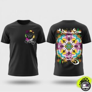 Camiseta Negra "Oveja Caps"